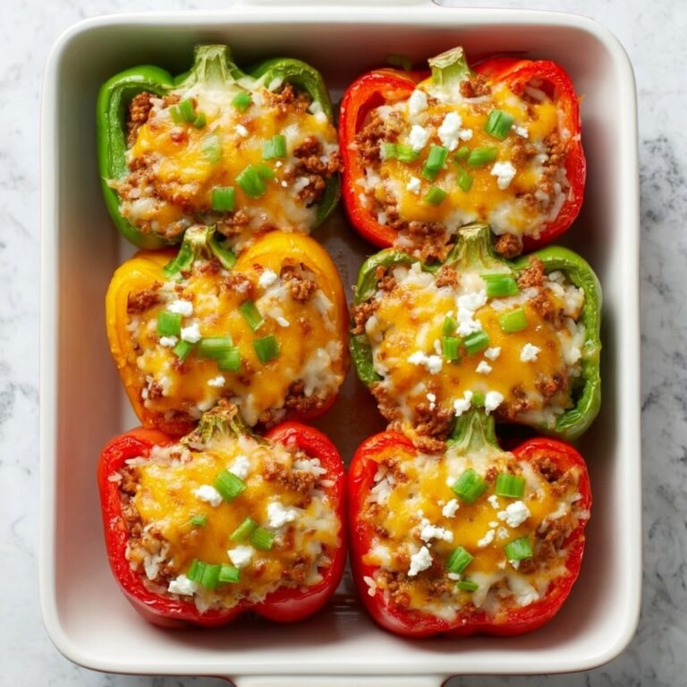 Buffalo Chicken Stuffed Peppers Recipe