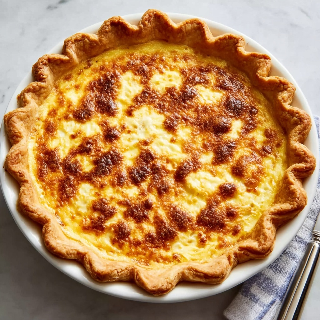 Delicious Bread Pudding Pie Recipe - Recipe Image