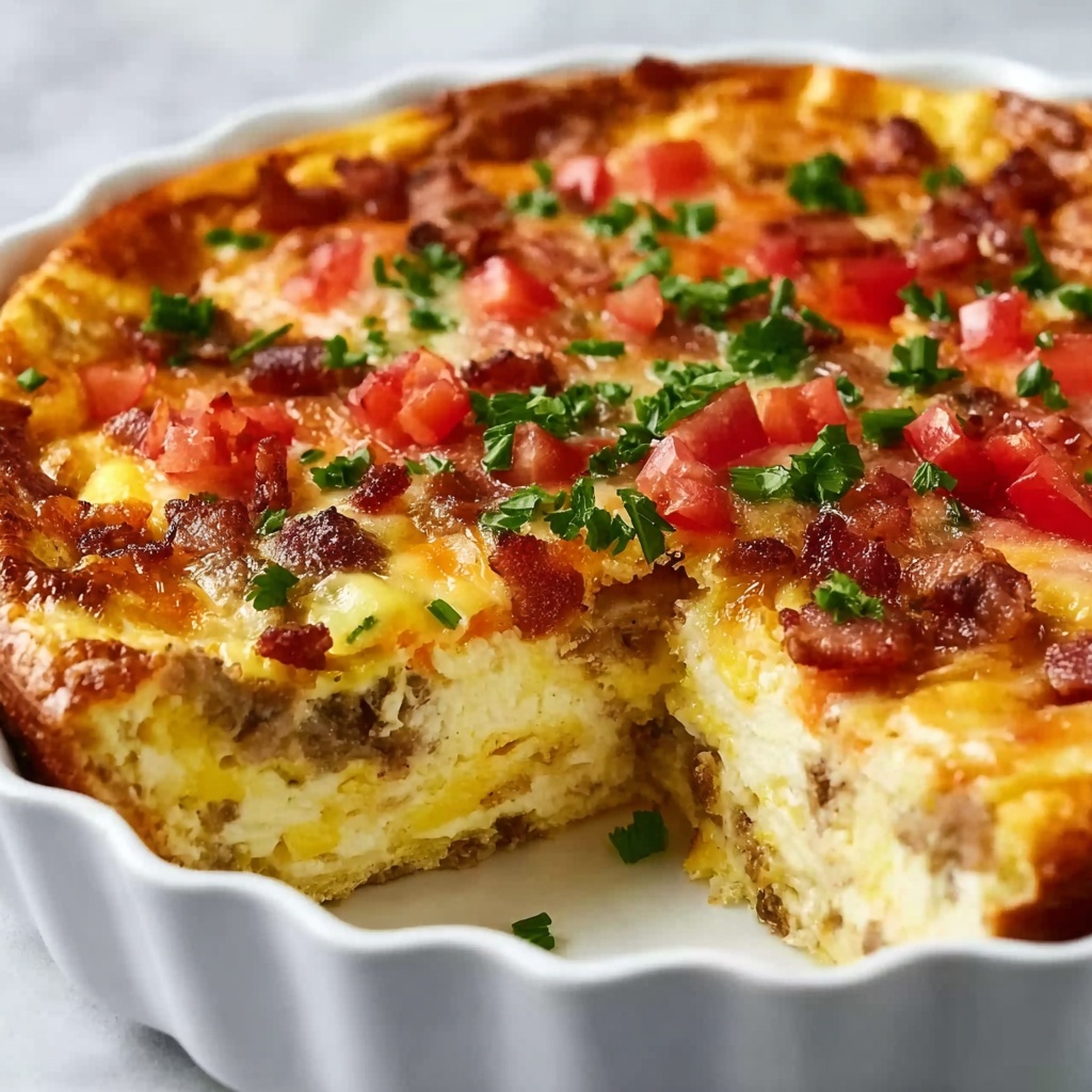 Crescent Roll Breakfast Casserole Recipe - Recipe Image