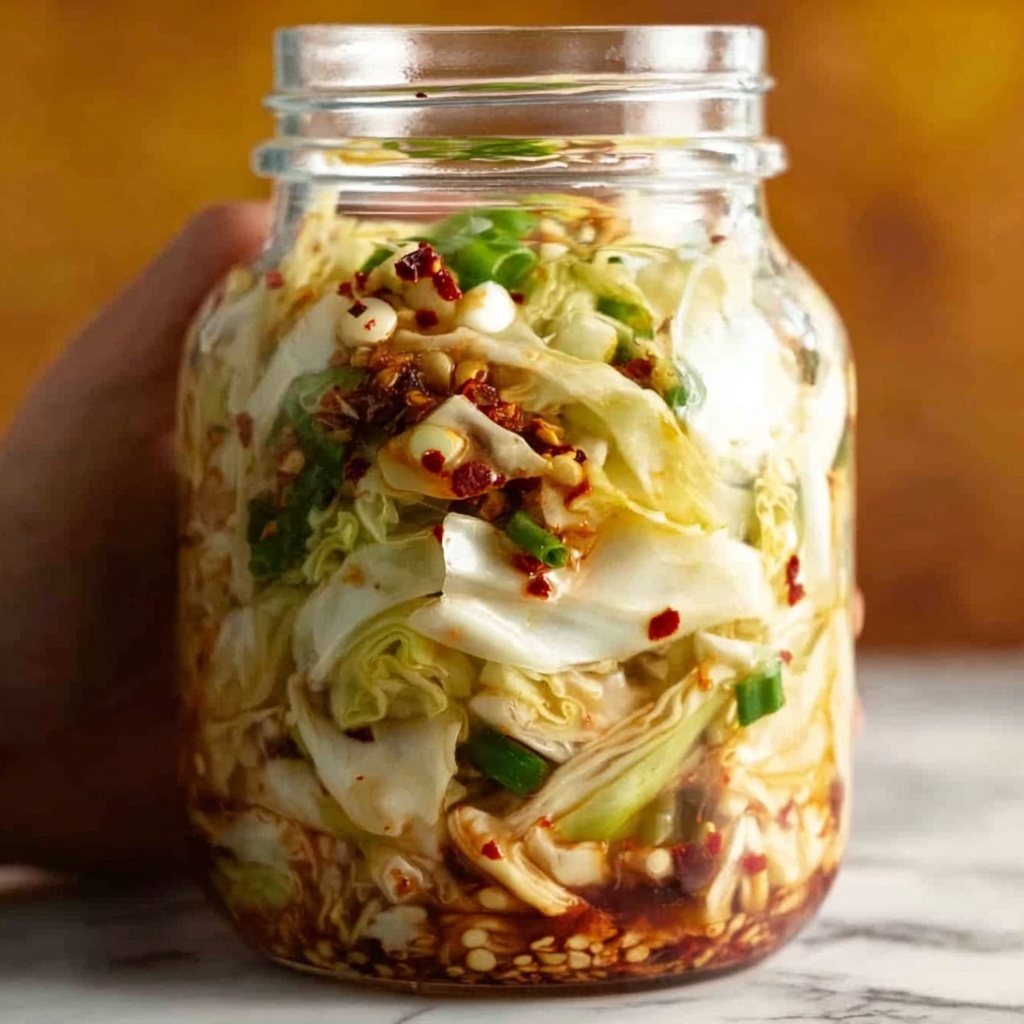 Easy Vegan Kimchi Recipe - Recipe Image