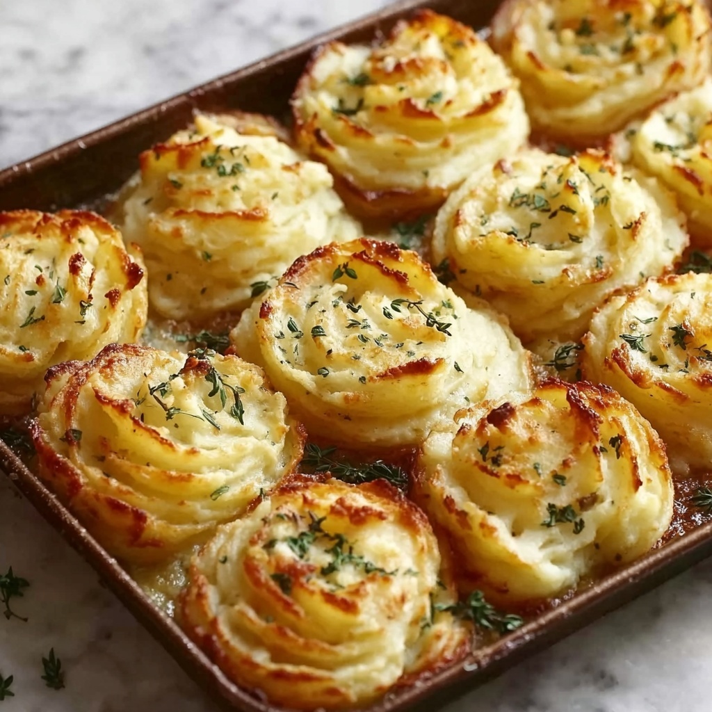 Cheesy Garlic Herb Roasted Potatoes Recipe - Recipe Image