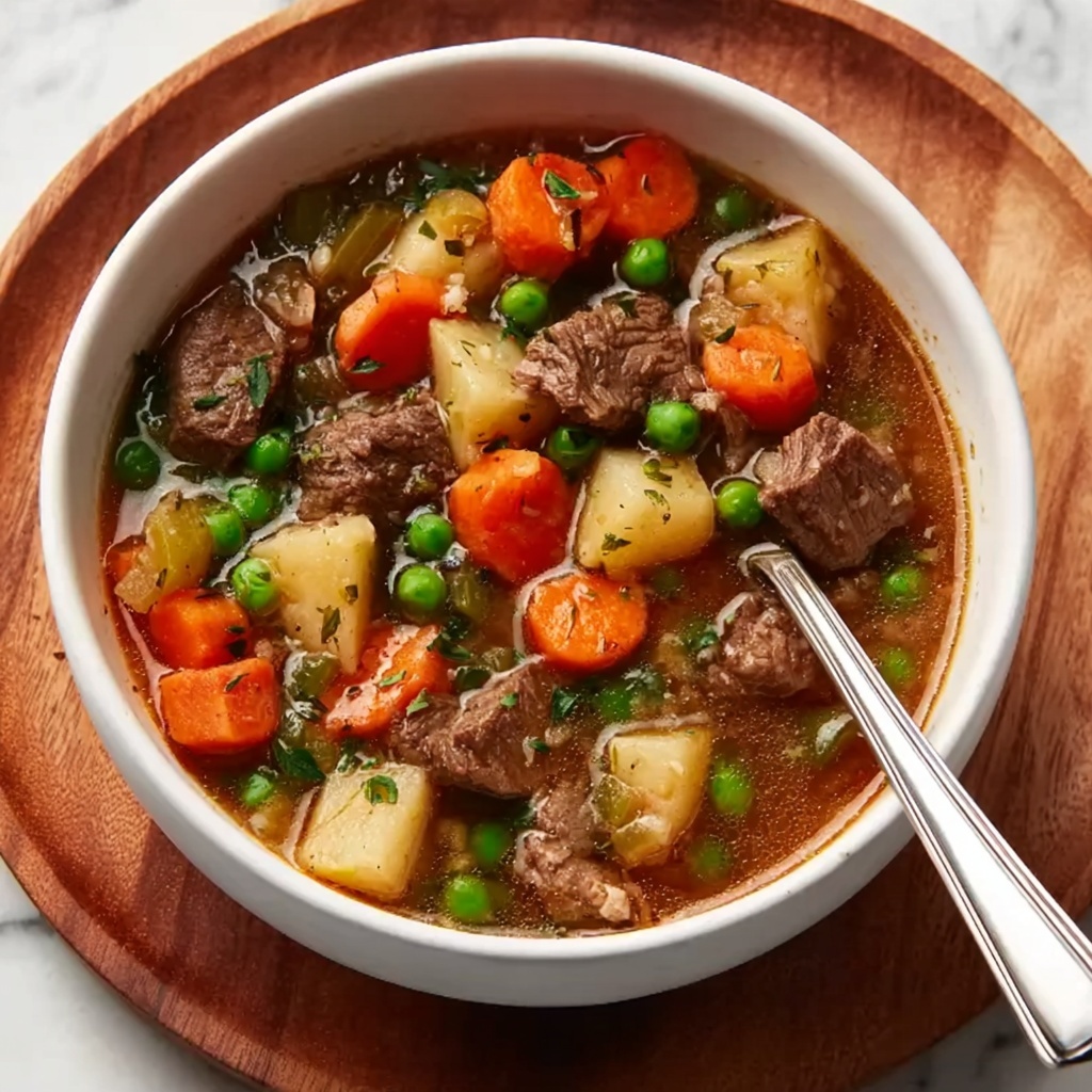 Old Fashioned Beef Barley Stew Recipe - Recipe Image