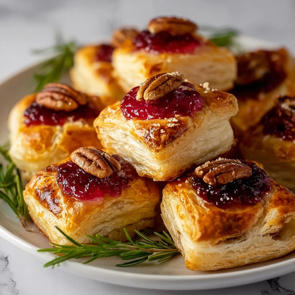 Cranberry Brie Bites: Easy and Elegant Holiday Appetizers Recipe - Recipe Image