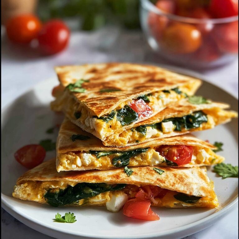 Spinach Feta Quesadillas: A Quick & Easy Recipe