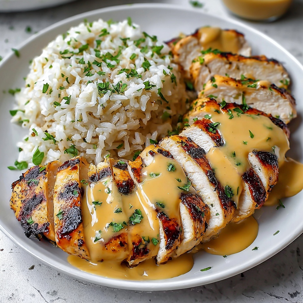 Honey Mustard Chicken Rice Recipe - Recipe Image