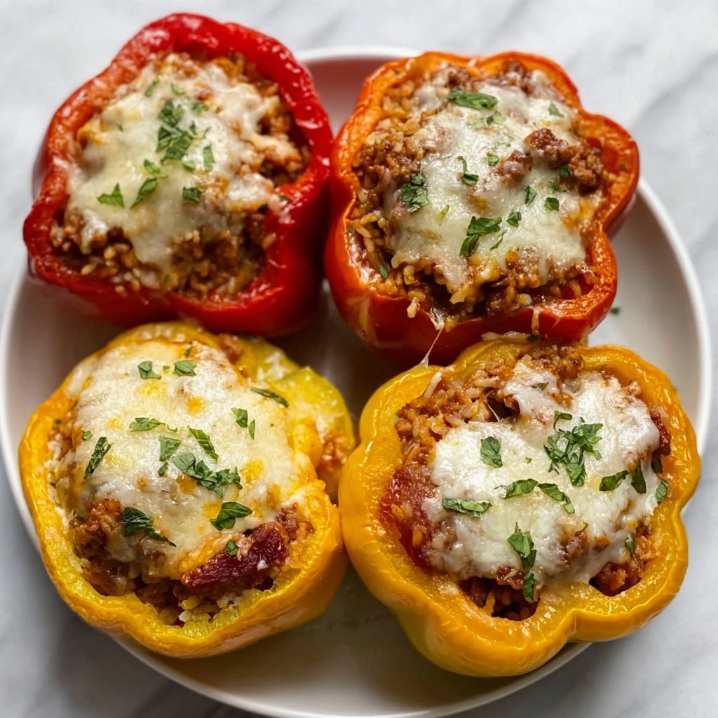 Pumpkin and Sausage Stuffed Peppers Recipe - Recipe Image