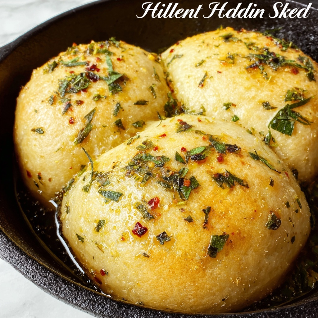 Italian Herb Skillet Bread Recipe - Recipe Image