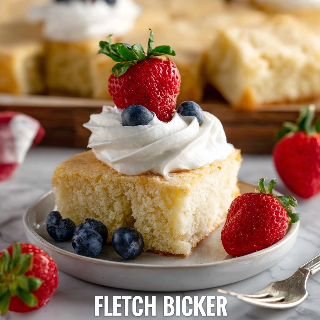 French Butter Cake Recipe - Recipe Image