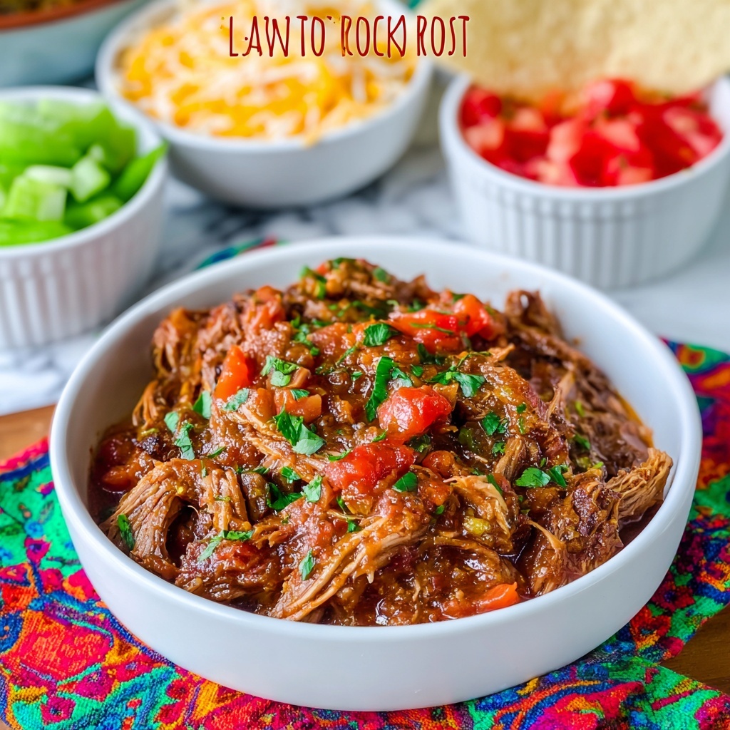 Slow Cooker Taco Pot Roast Recipe - Recipe Image