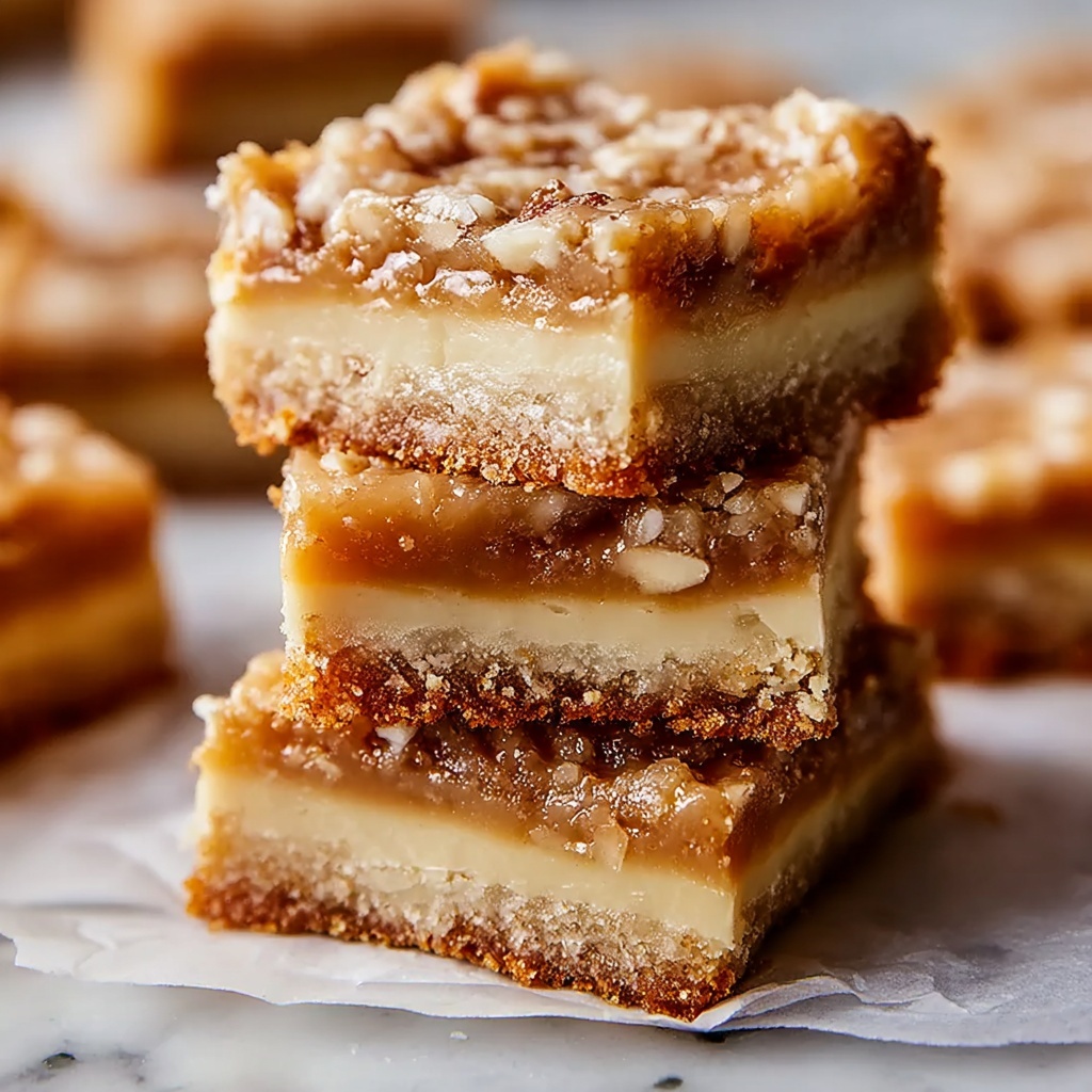 Maple Glazed Apple Blondies Recipe - Recipe Image