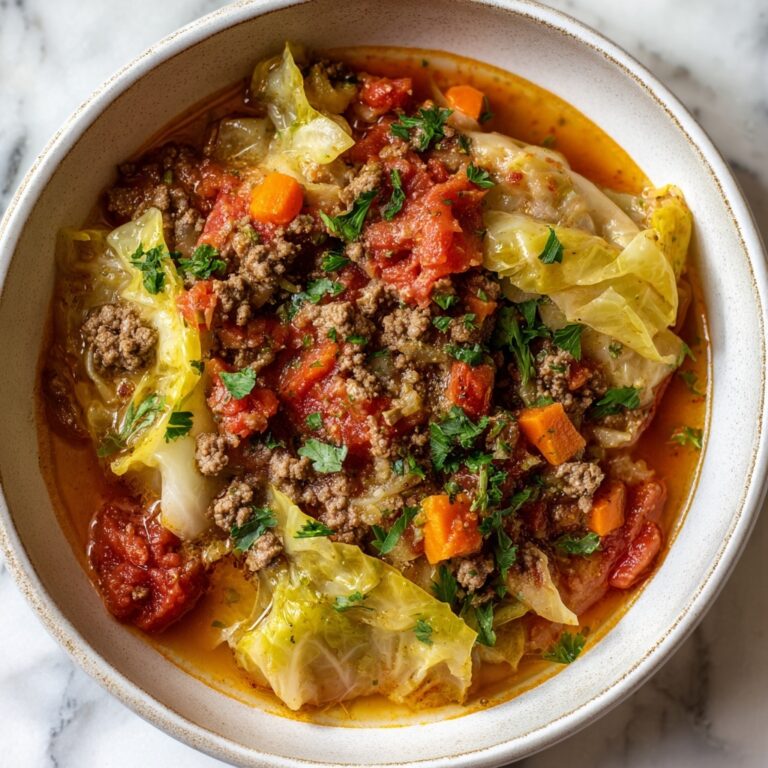 Cabbage Roll Soup Recipe