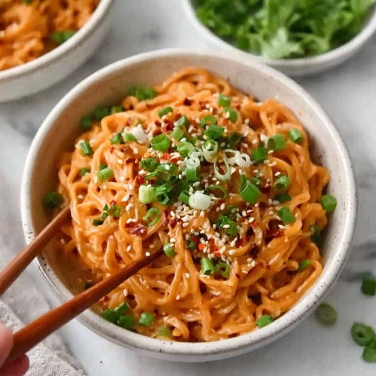 Easy Peanut Butter Ramen Noodles Recipe