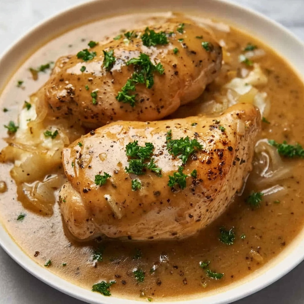 Easy Crock Pot Chicken and Gravy Recipe - Recipe Image