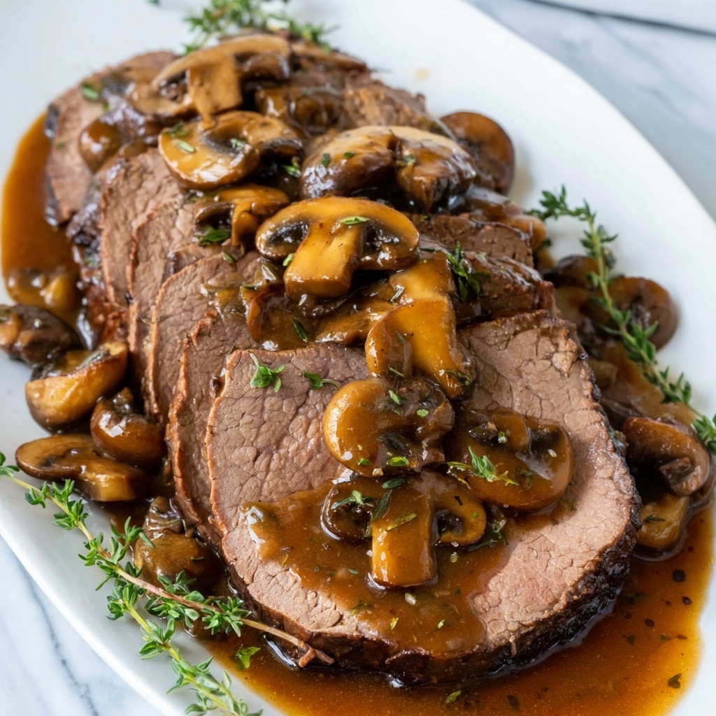 Balsamic Glazed Pot Roast Recipe - Recipe Image