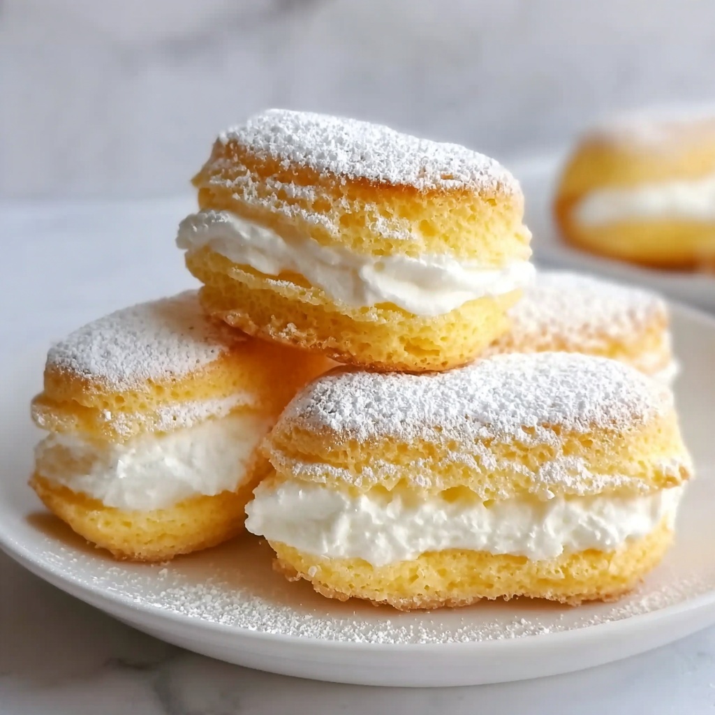 Homemade Twinkies Vanilla Cakes Recipe - Recipe Image