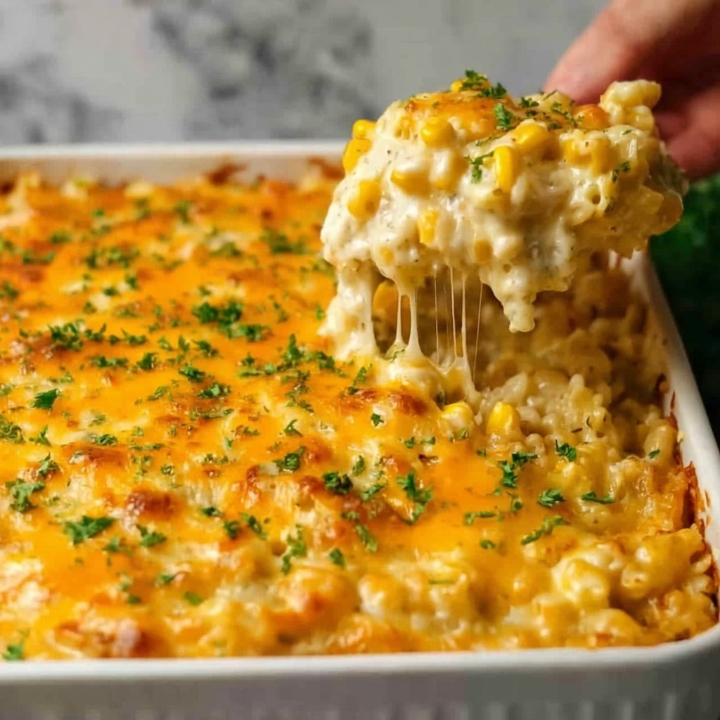 Street Corn Chicken Casserole Recipe - Recipe Image