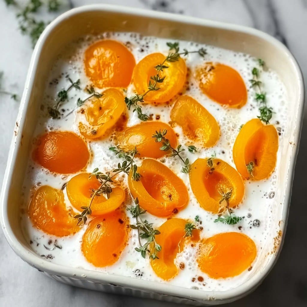 Creamy Apricot Goat Cheese Bake with Pistachios Recipe - Recipe Image