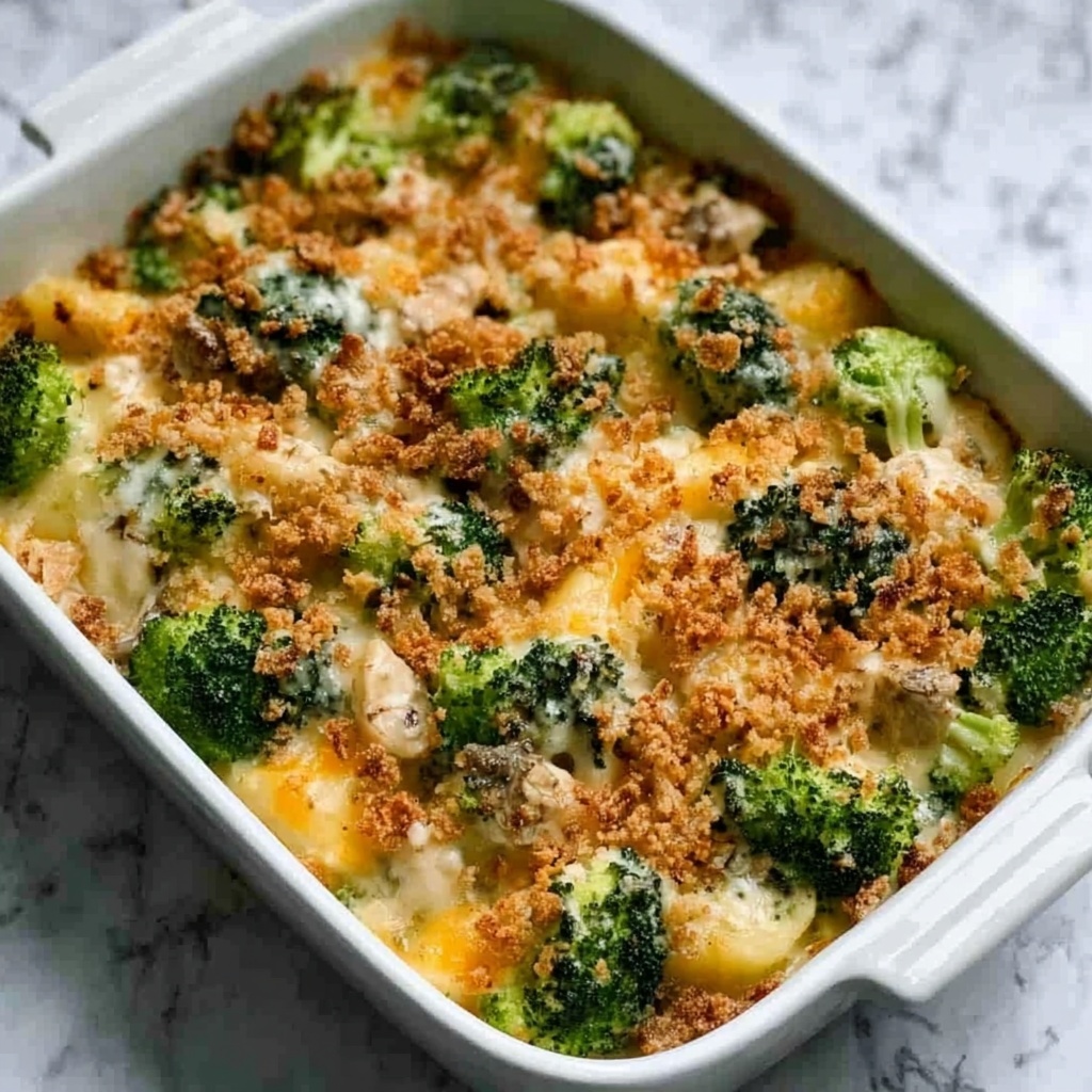 Baked Potato Chicken and Broccoli Casserole Recipe - Recipe Image