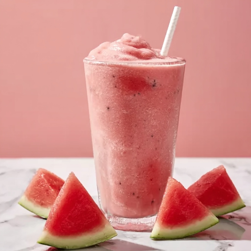 Watermelon Smoothie Recipe - Recipe Image