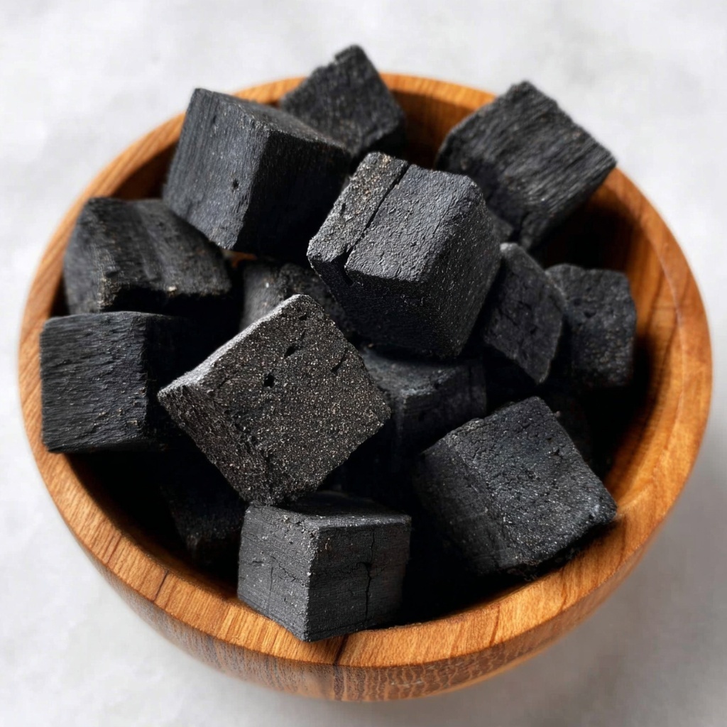 Edible Coal Candy: Honeycomb Chocolate Coated Honeycomb Bits Recipe - Recipe Image