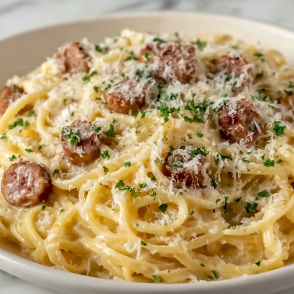 One Pan Garlic and Herb Pasta Recipe - Recipe Image