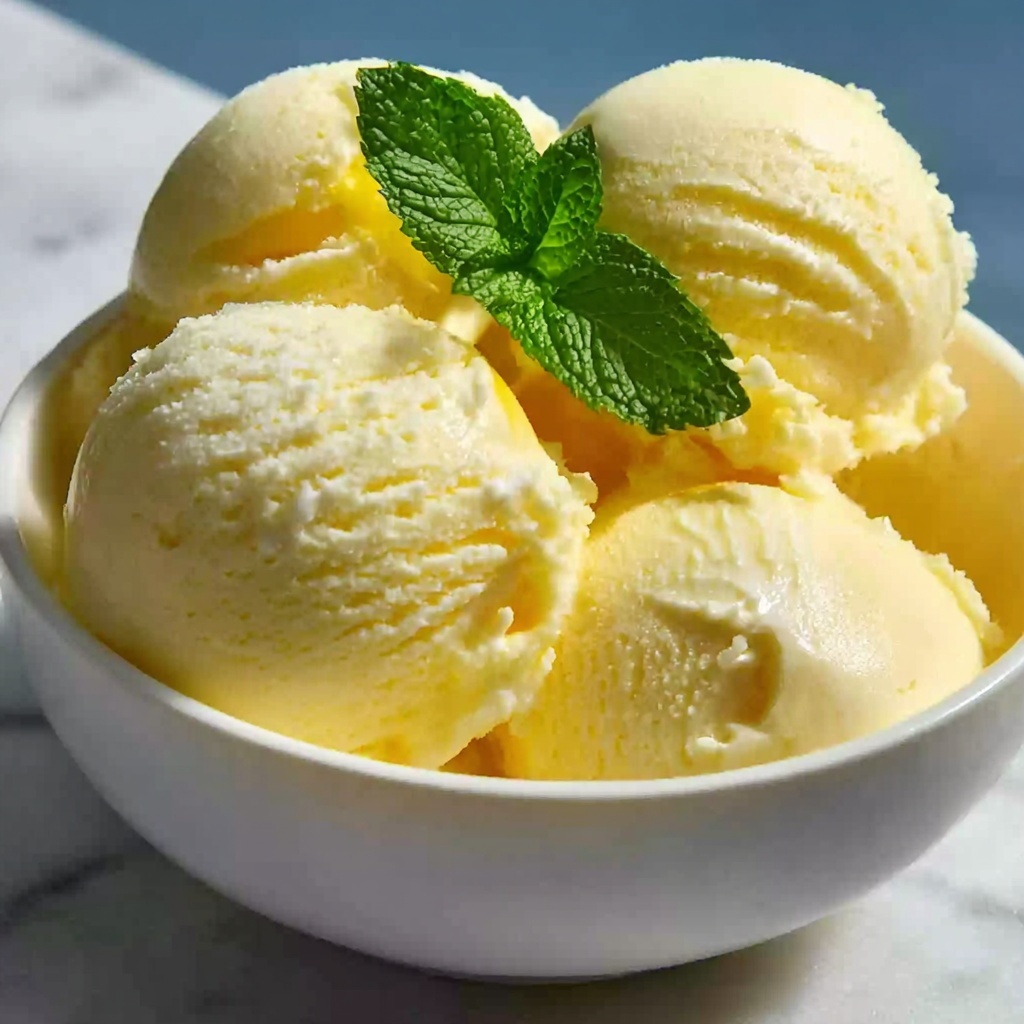 Lemon Sorbet Recipe - Recipe Image