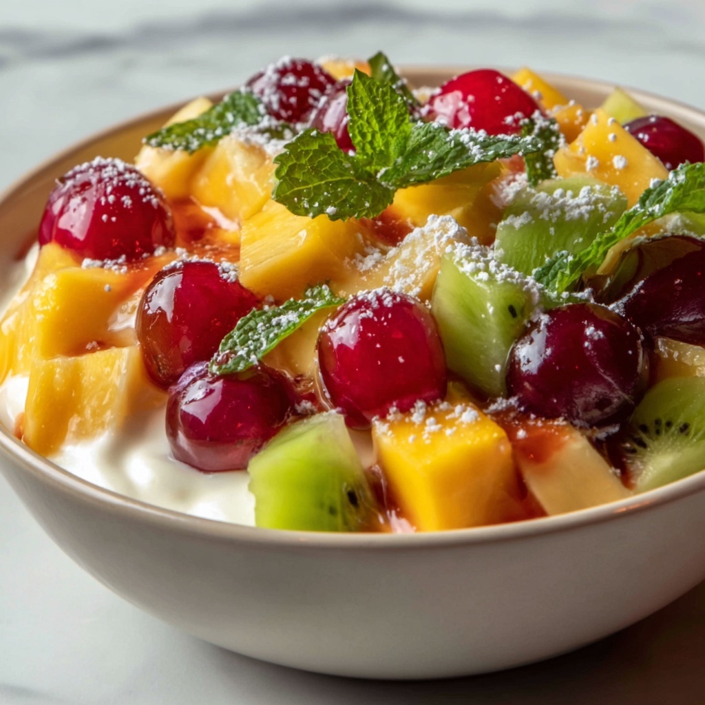 Cheesecake Fruit Salad Recipe - Recipe Image
