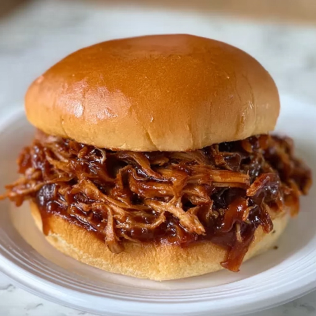 The Best Crockpot BBQ Chicken Recipe - Recipe Image