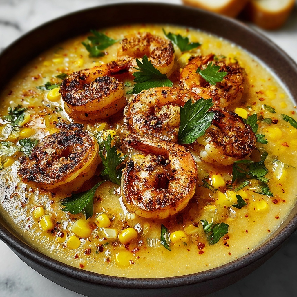 Creamy Shrimp and Corn Bisque Recipe - Recipe Image