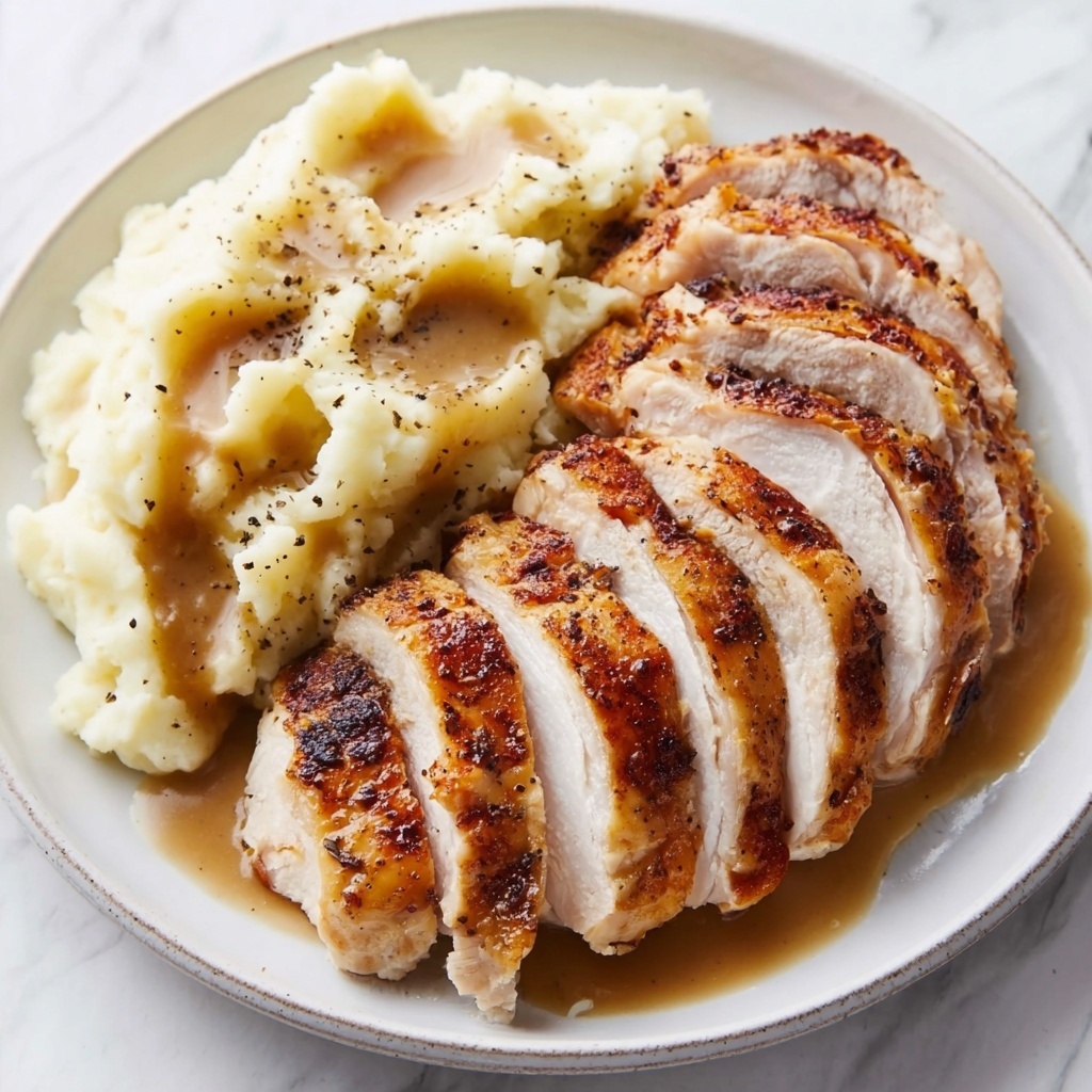 Crockpot Turkey Breast with Lemon, Vegetables, and Herbs Recipe - Recipe Image