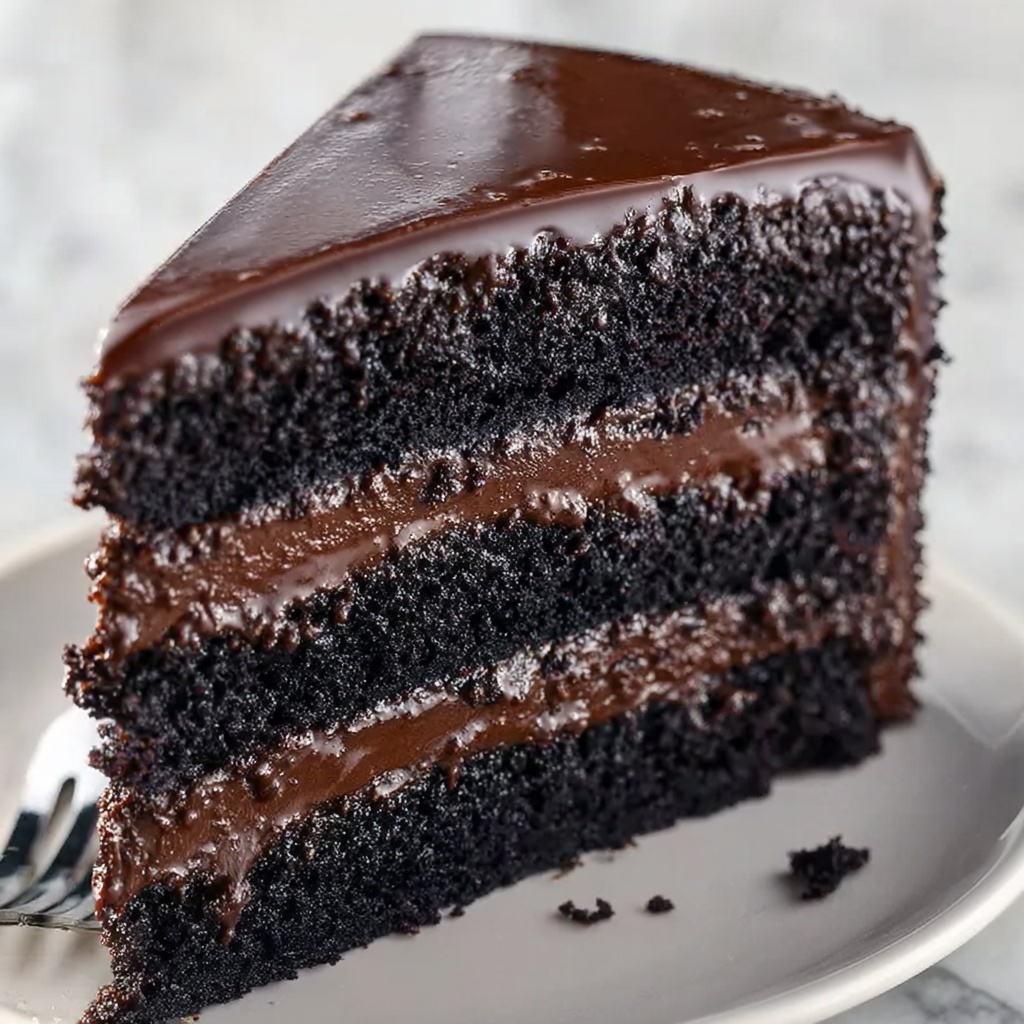 Black Velvet Cake Recipe - Recipe Image