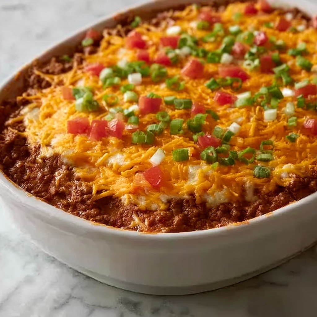 Baked Taco Dip Recipe - Recipe Image