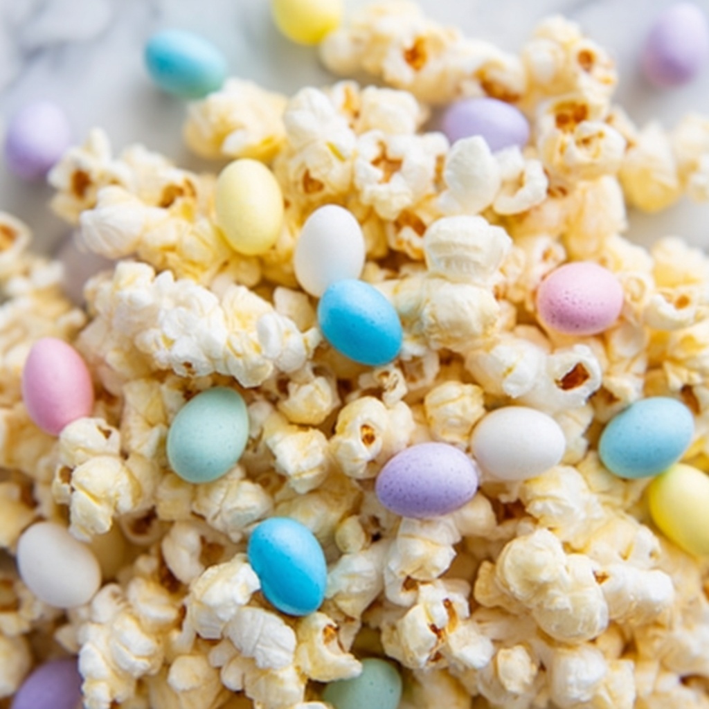 Easter Candy Popcorn Recipe - Recipe Image