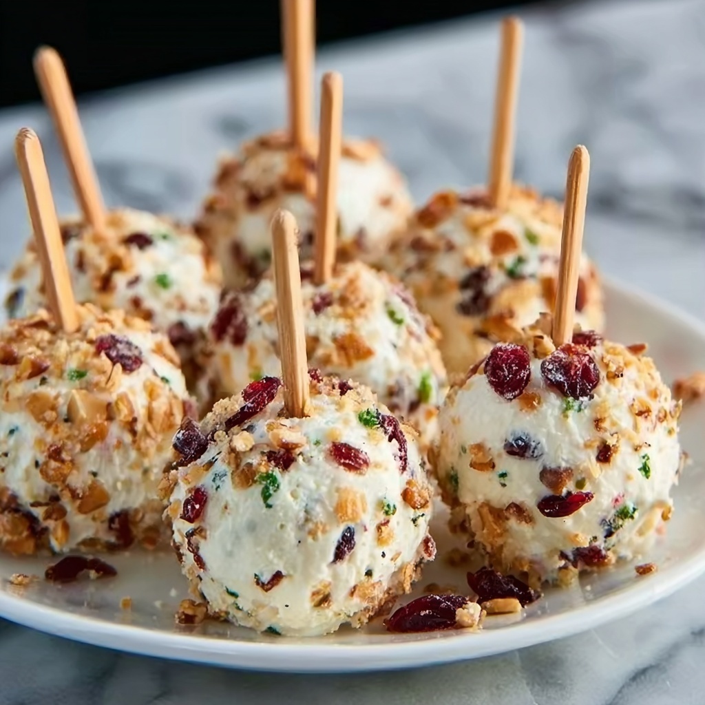 Mini Cheese Ball Bites Recipe - Recipe Image
