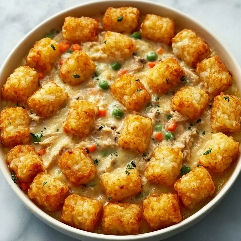 Tater Tot Chicken Pot Pie Recipe - Recipe Image