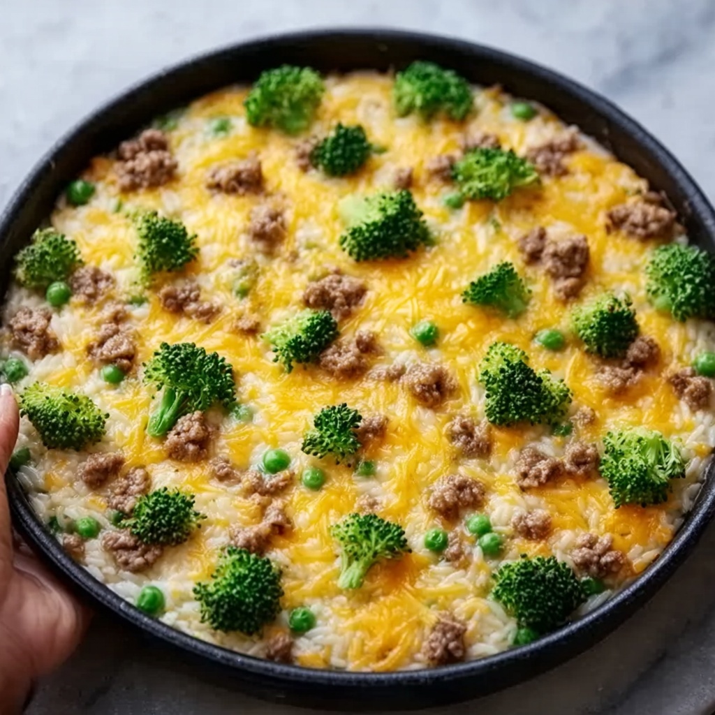 Cheesy Turkey Rice Recipe - Recipe Image