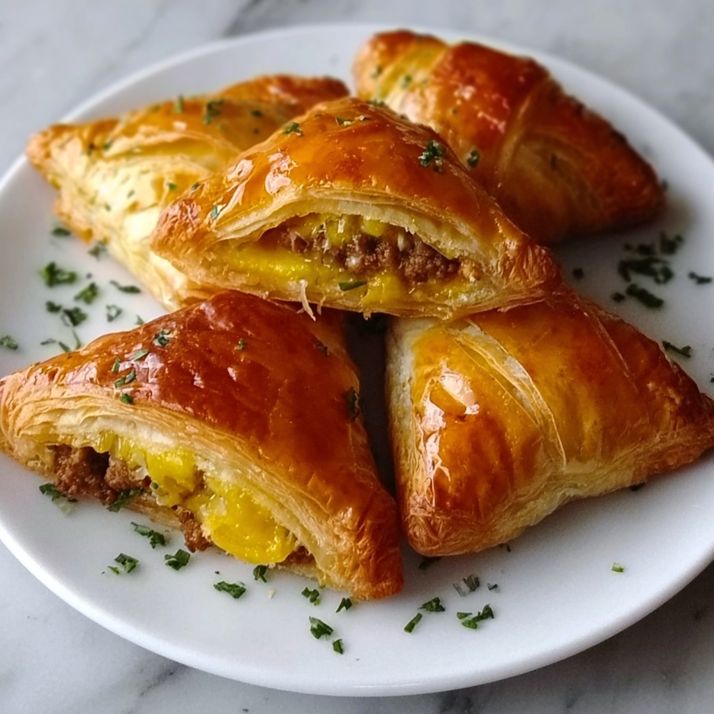 Sausage, Egg & Cheese Crescent Rolls Recipe - Recipe Image