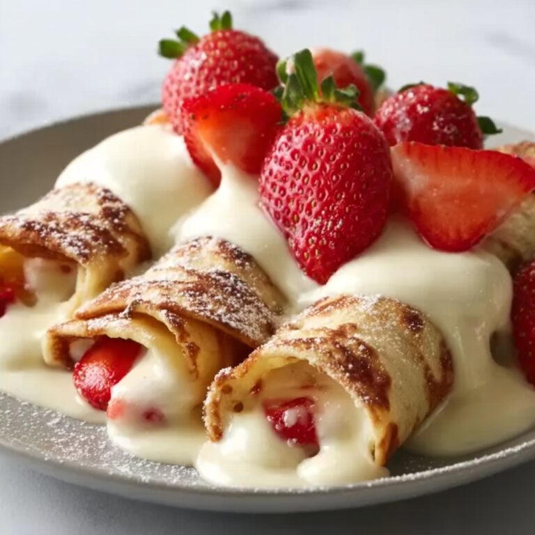 Strawberry French Toast Rolls Recipe