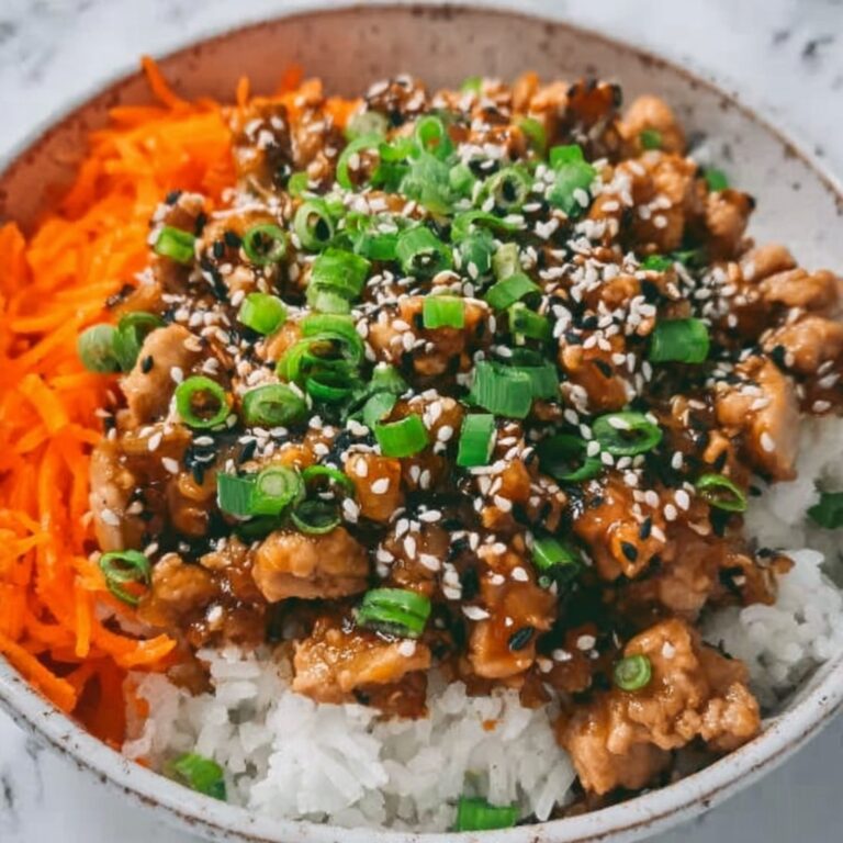 Healthy Ground Turkey Teriyaki Rice Bowl Recipe