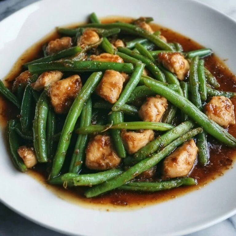 Honey Hoisin Green Bean Chicken Recipe