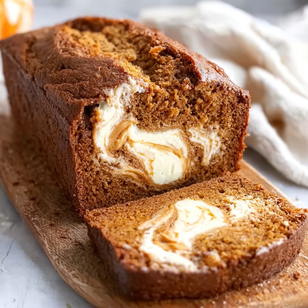Pumpkin Cream Cheese Bread Recipe - Recipe Image