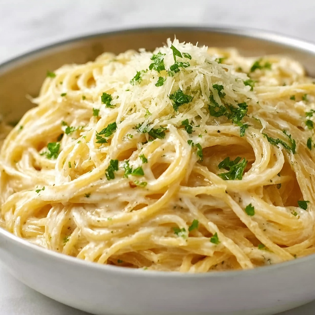 Garlic Parmesan Pasta (One Pot!) Recipe - Recipe Image