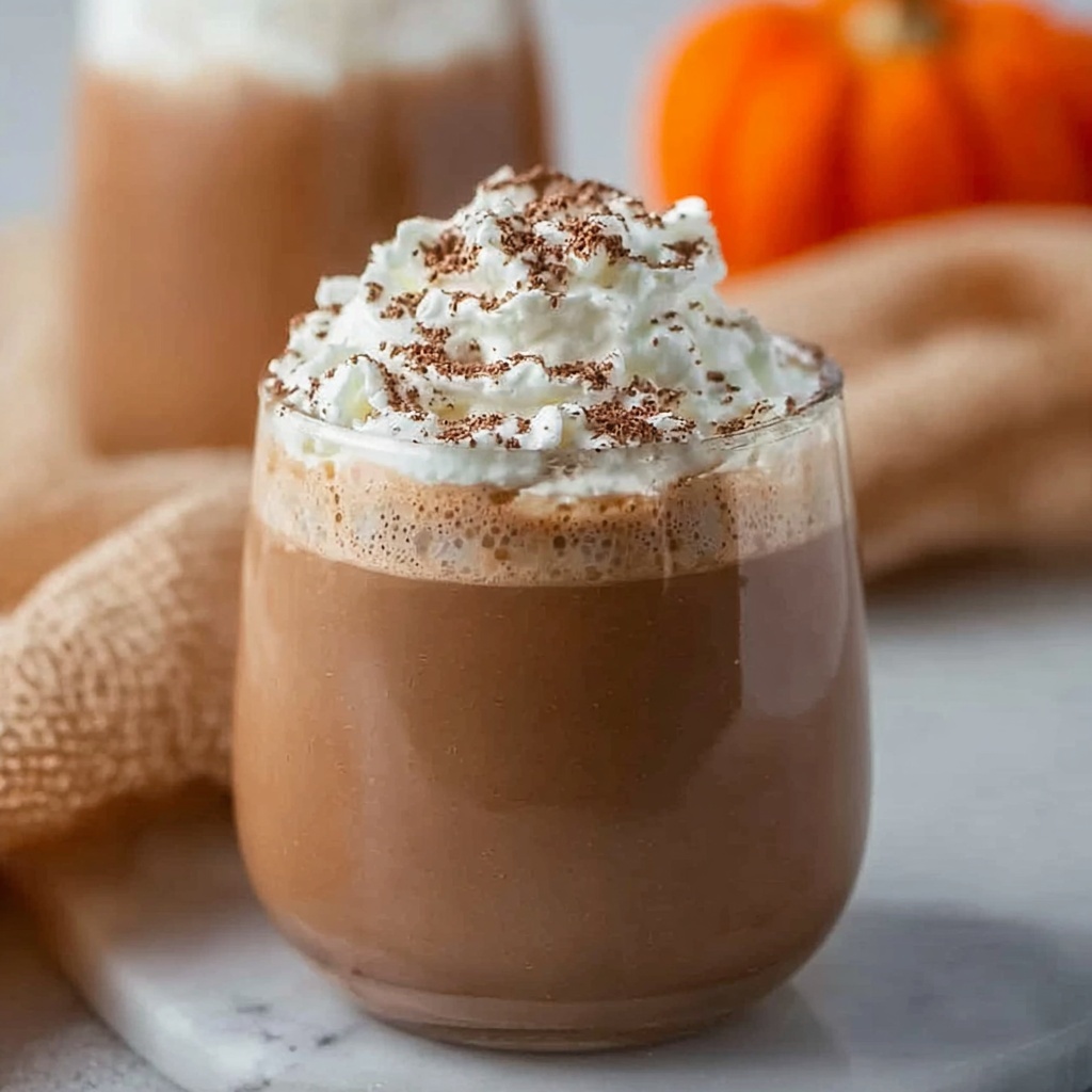 Thick and Creamy Pumpkin Hot Chocolate Recipe - Recipe Image