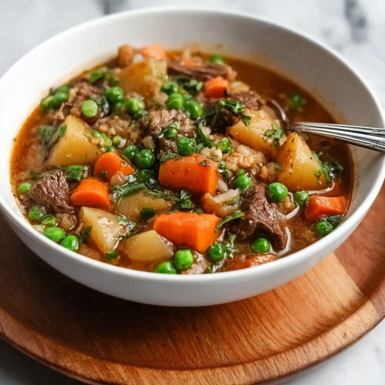 Old Fashioned Beef Barley Stew Recipe