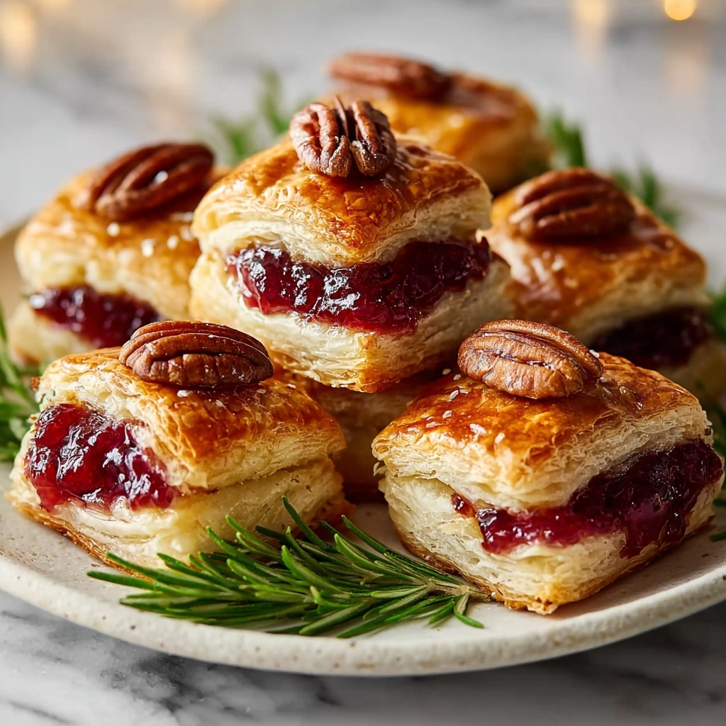 Cranberry Brie Bites: Easy and Elegant Holiday Appetizers Recipe - Recipe Image