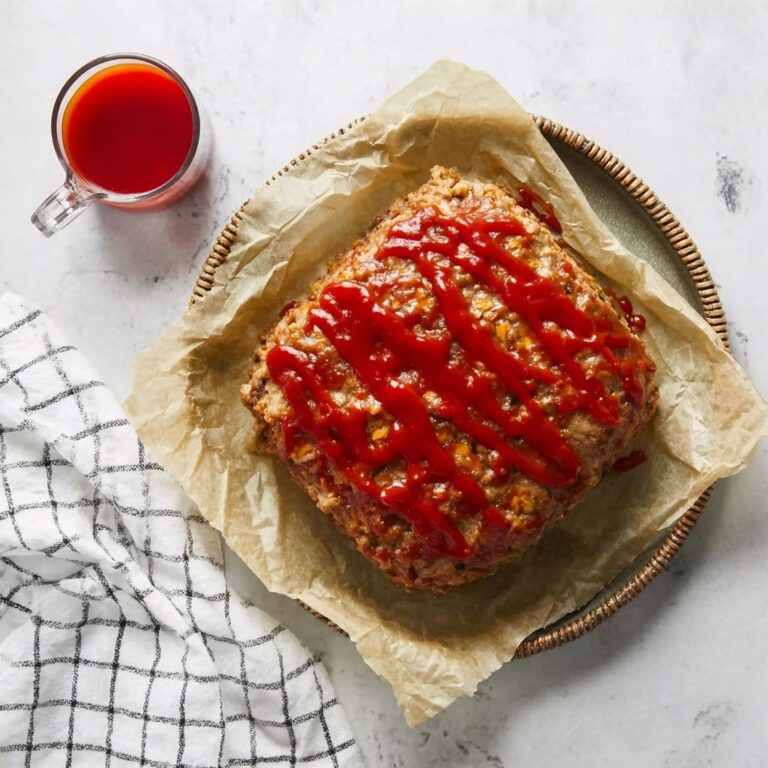 Healthy Ground Chicken Meatloaf Recipe