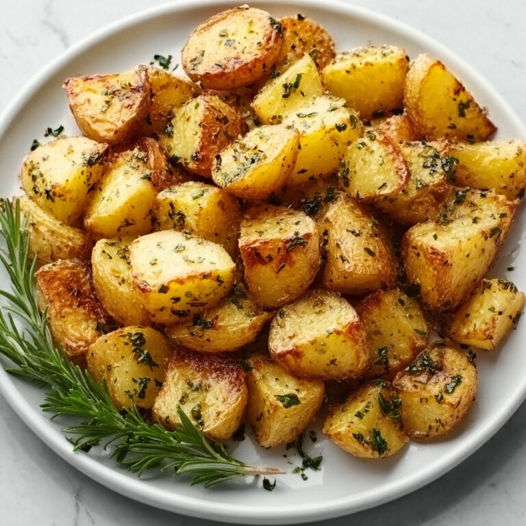 Garlic Roasted Potatoes Recipe