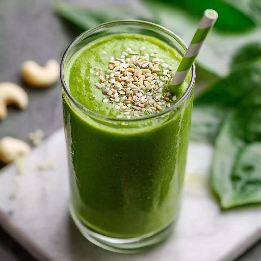 Immune Boosting Sweet Green Smoothie Recipe - Recipe Image