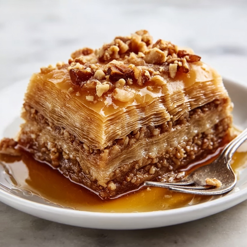 Homemade Baklava Recipe - Recipe Image