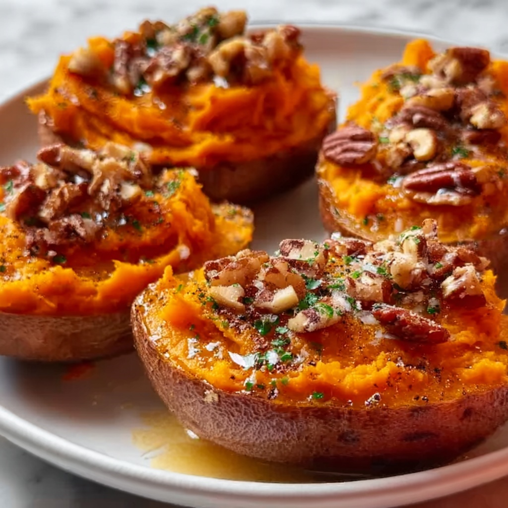 Stuffed Sweet Potatoes with Black Beans, Corn, and Avocado Recipe - Recipe Image